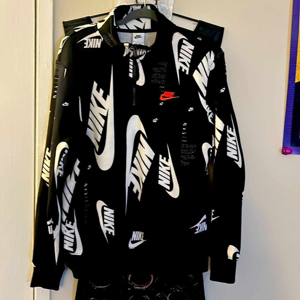 Zip up light weight jacket-Nike